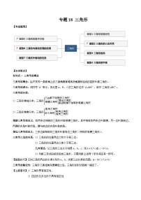 专题18 三角形-2023年中考数学一轮复习热点题型与方法精准突破（解析版）