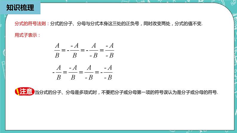 人教版数学八上 第十五章分式小结复习1 课件第6页