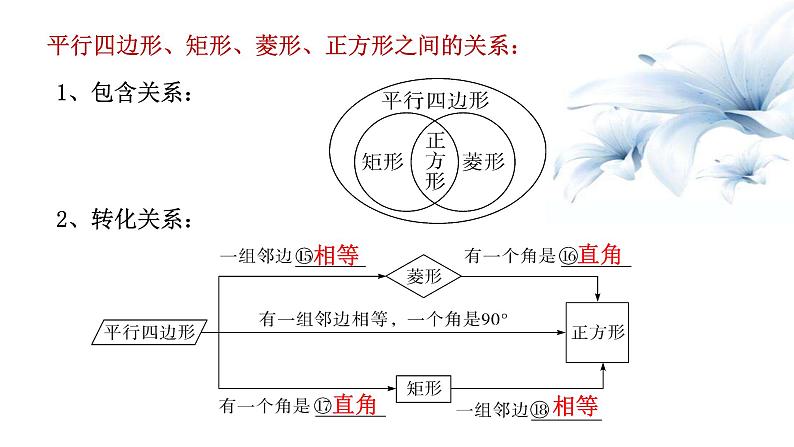 2023年九年级 中考数学一轮复习 矩形、菱形、正方形课件第5页