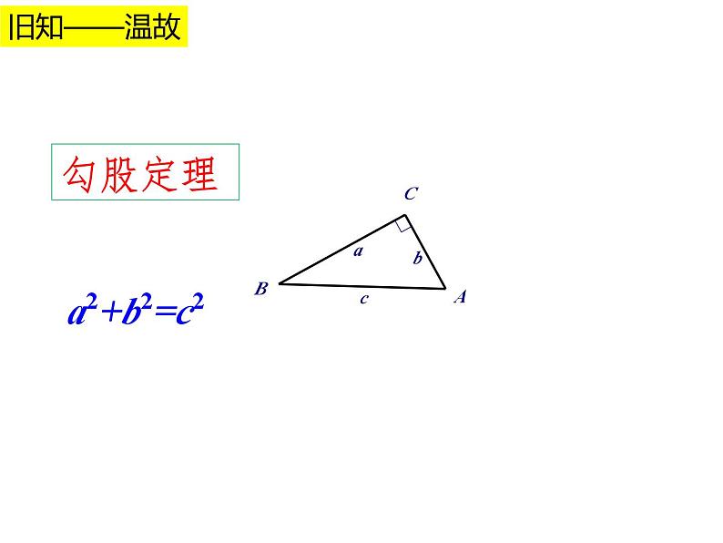 2023年浙江省九年级中考数学复习：从勾股定理到图形面积拓展课件01