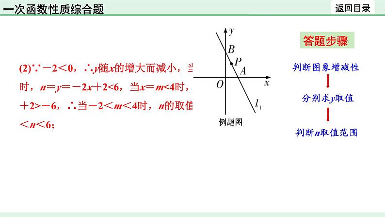 2023年中考数学中考总复习专题复习：一次函数图象与性质　课件第5页