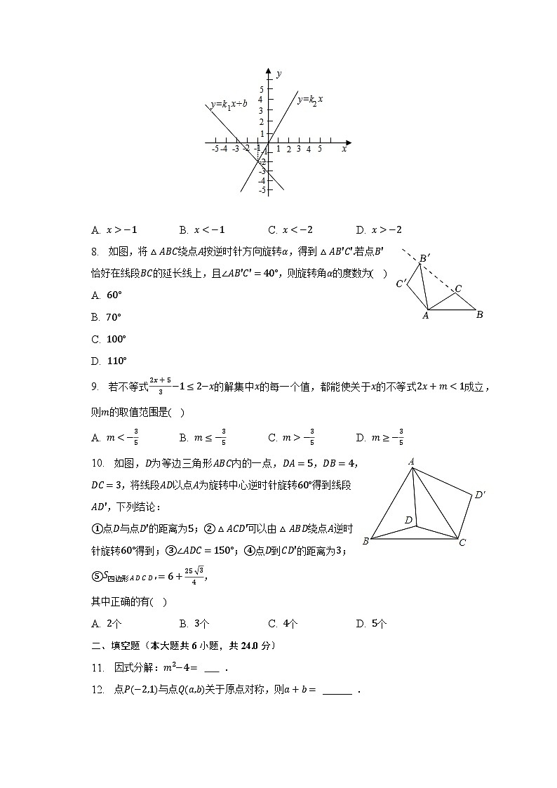2022-2023学年山东省济南市章丘区八年级（下）期中数学试卷（含解析）02