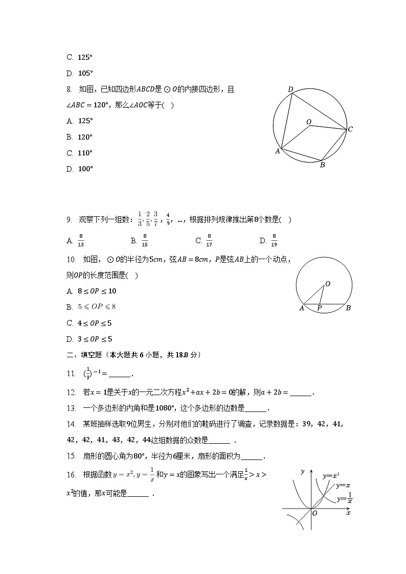 2023年广东省佛山市高明区中考数学二模试卷（含答案）02