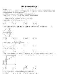 重庆市合川区2023届中考数学全真模拟试卷含解析