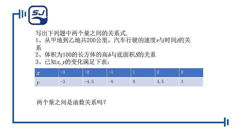 6.1 反比例函数 浙教版数学八年级下册同步课件课件第4页