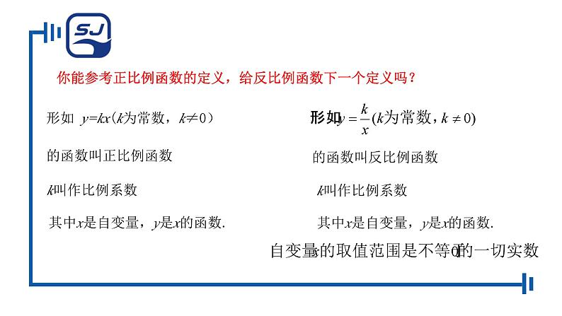 6.1 反比例函数 浙教版数学八年级下册同步课件课件第5页