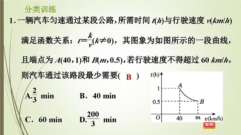 第6章 反比例函数-反比例函数应用探究 浙教版八年级数学下册习题课件08