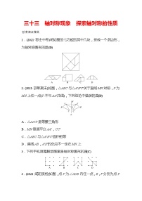 初中数学北师大版七年级下册1 轴对称现象课时训练