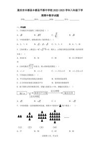 重庆市丰都县丰都县平都中学校2022-2023学年八年级下学期期中数学试题