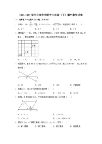 2022-2023学年云南大学附中七年级（下）期中数学试卷(含解析)