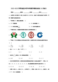 2023年湖北省黄石市大冶市城北中学中考数学一模试卷