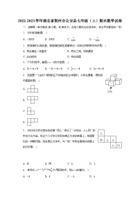 2022-2023学年湖北省荆州市公安县七年级（上）期末数学试卷(含解析）