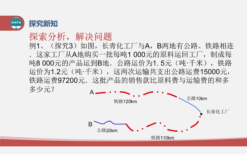 8.3实际问题与二元一次方程组——图表信息问题课件第6页