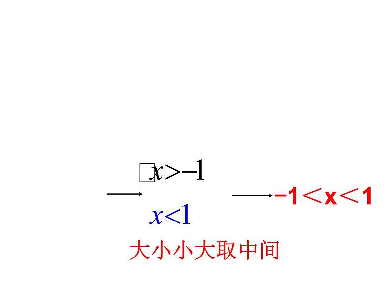 9.3一元一次不等式组（2）课件第8页