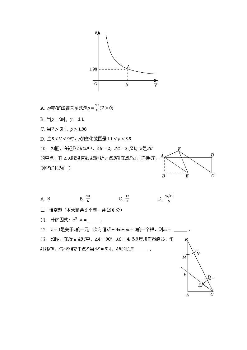 2023年广东省深圳市坪山区中考数学二模试卷（含解析）第3页
