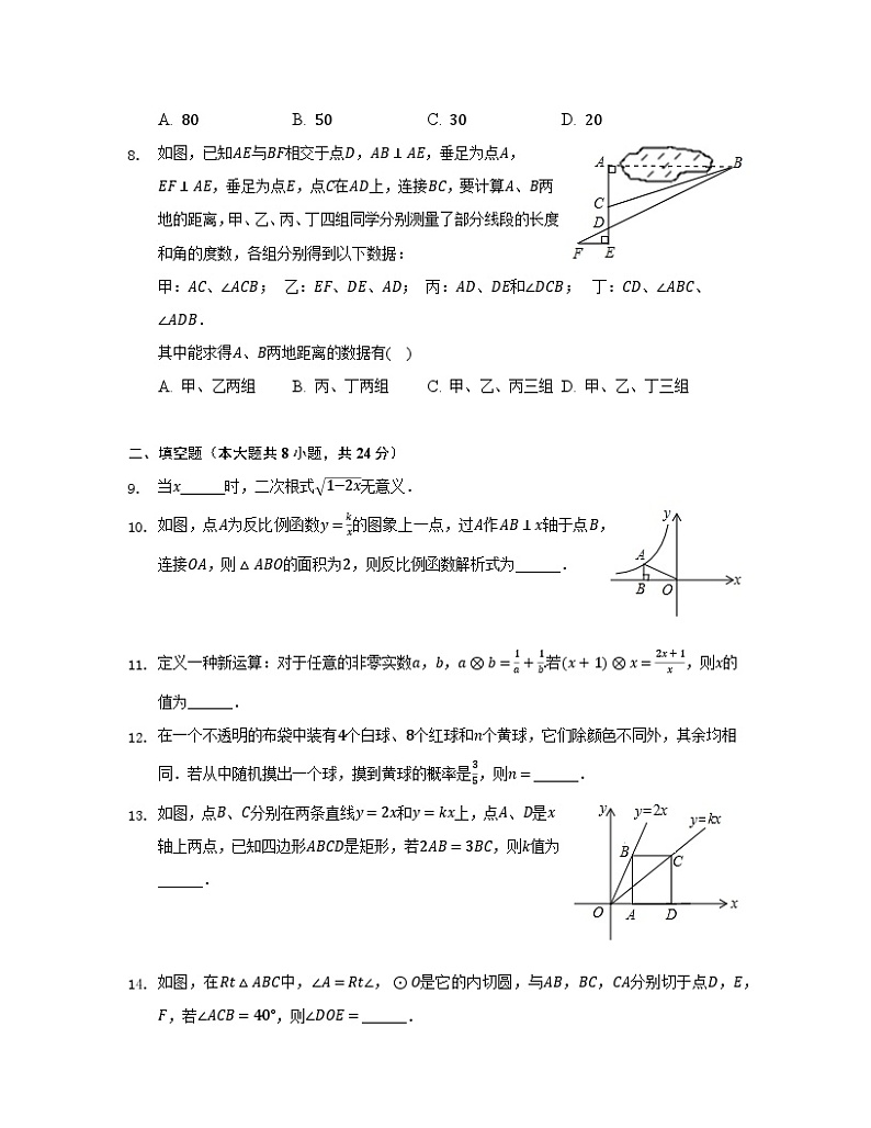 2023届四川省成都市中考数学阶段性适应模拟试题（4月）无答案02