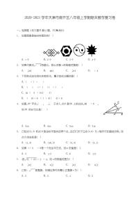 2020-2021学年天津市南开区八年级上学期期末数学复习卷 (含答案解析)