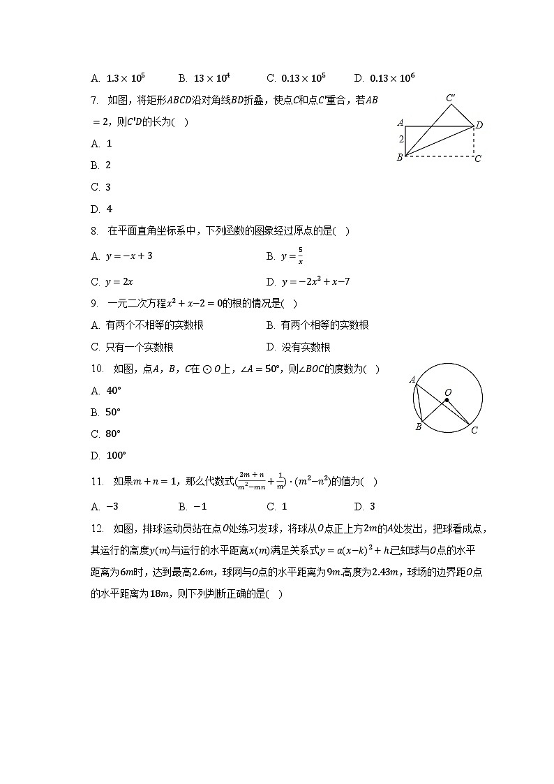 2023年黑龙江省绥化市肇东市南片五校中考数学一模试卷（含解析）02