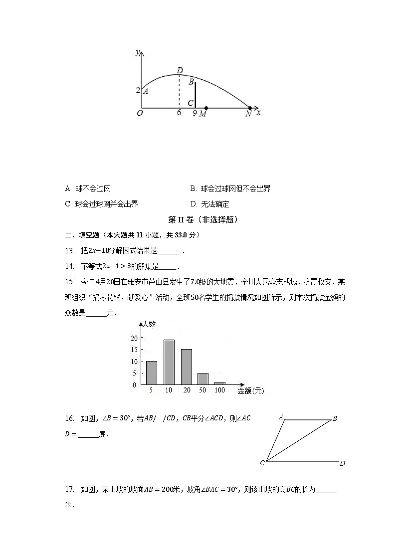2023年黑龙江省绥化市肇东市南片五校中考数学一模试卷（含解析）03