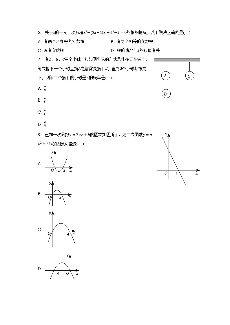 2023年安徽省马鞍山十二中中考数学二模试卷（含解析）02