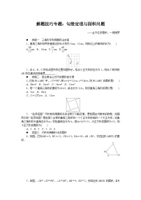 中考训练解题技巧专题：勾股定理与面积问题专项训练与解析