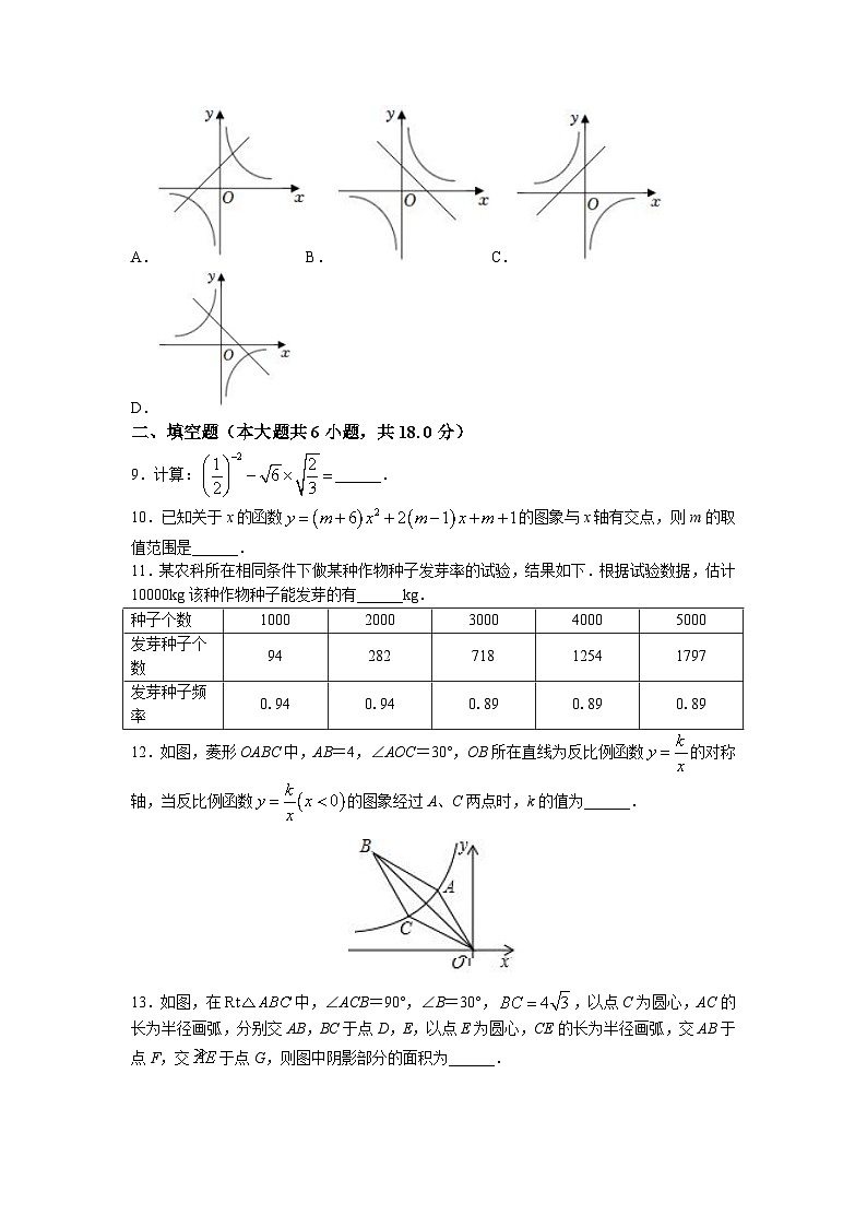 2023年山东省青岛市市南区中考三模数学试题第3页