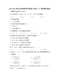 2022-2023学年山东省菏泽市巨野县八年级（下）期中数学试卷(含解析)