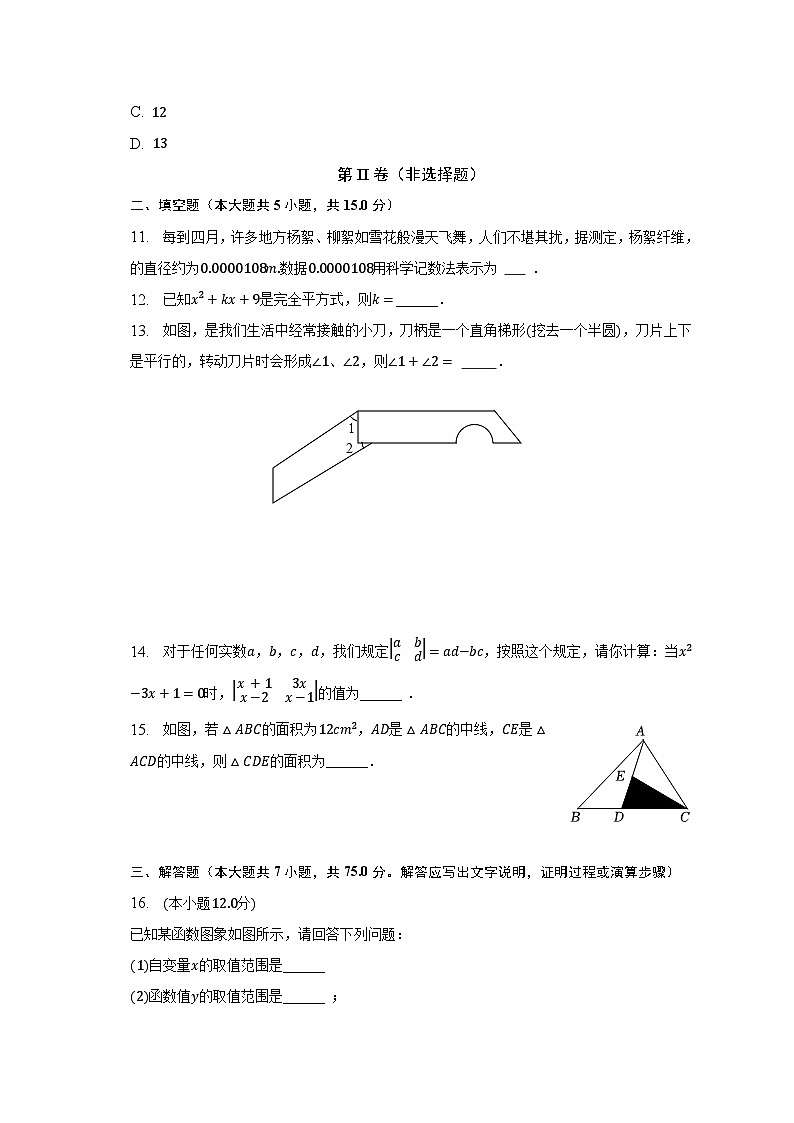 2022-2023学年河南省郑州市高新区七年级（下）期中数学试卷（含解析）03