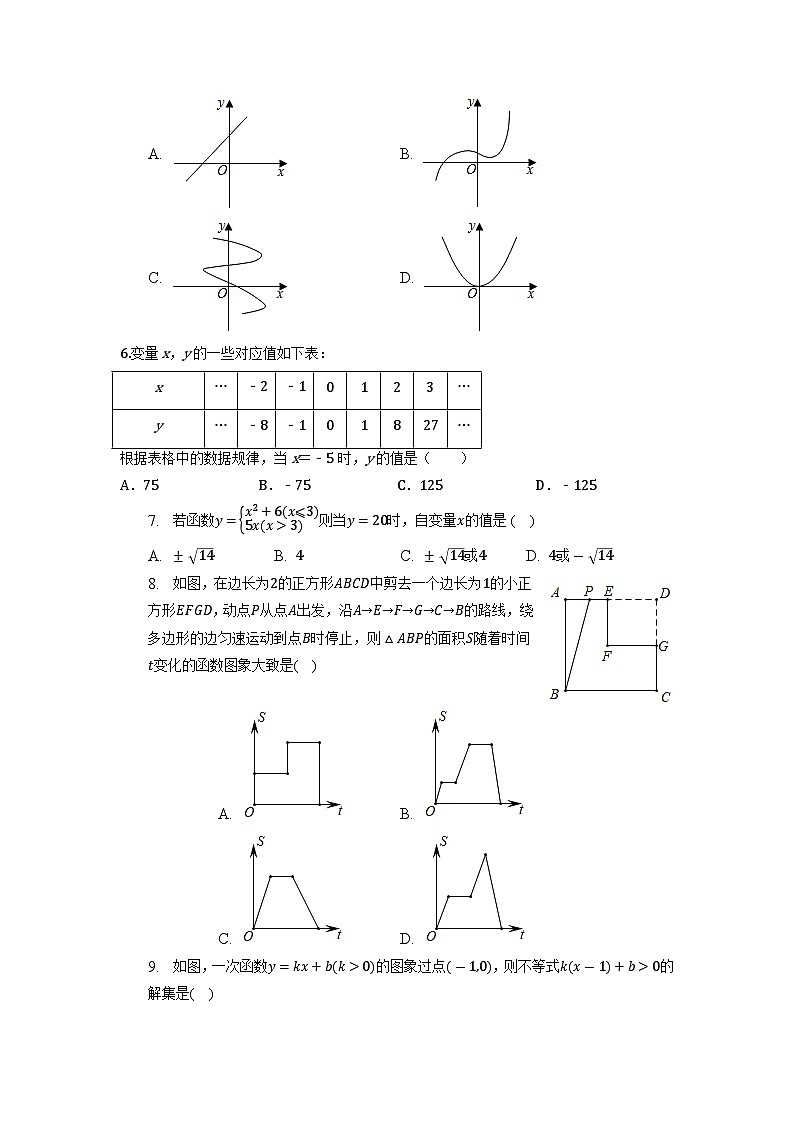 山东省邹城市第十一中学2022—2023学年下学期第二次月考八年级数学试题第2页