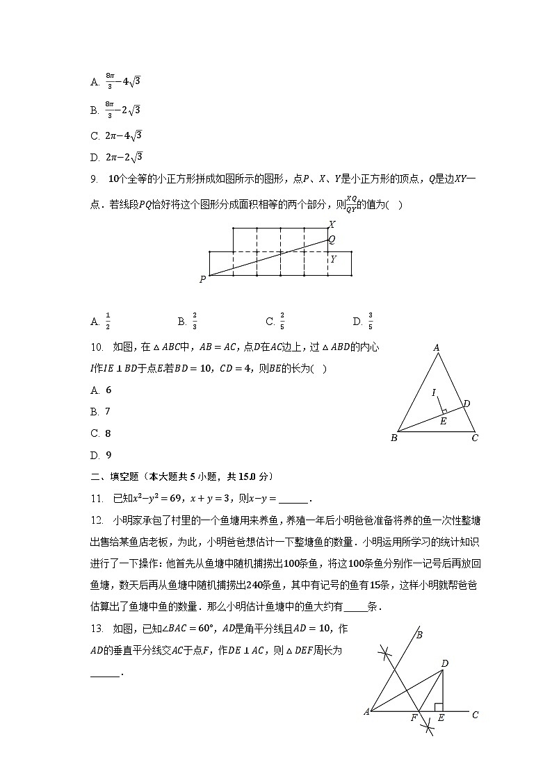 2023年广东省深圳大学附中创新中学中考数学二模试卷（含解析）02