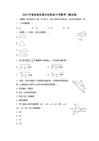 2023年吉林省松原市长岭县中考数学二模试卷（含解析）