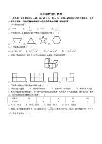 2023年江苏省徐州市沛县中考三模数学试题（含答案）