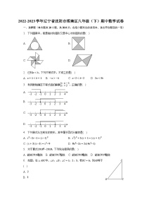 2022-2023学年辽宁省沈阳市浑南区八年级（下）期中数学试卷（含解析）