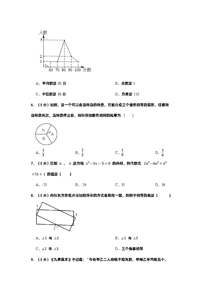 浙江省杭州市2023年中考数学考前模拟冲刺试题02