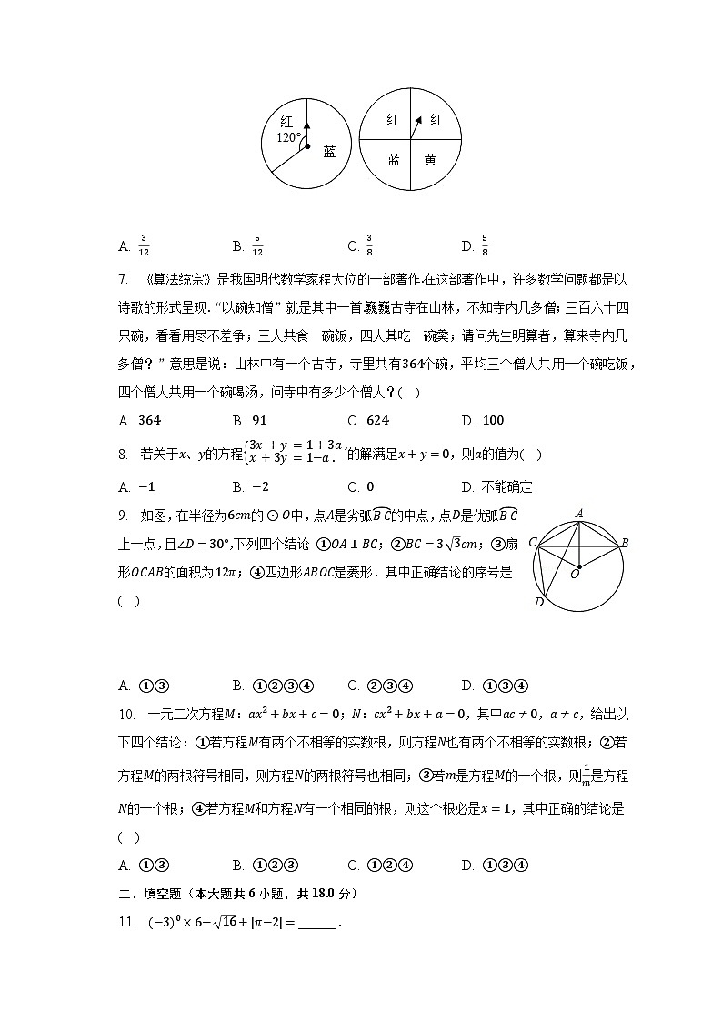 2023年广东省梅州市兴宁市石马中学中考数学一模试卷（含解析）02