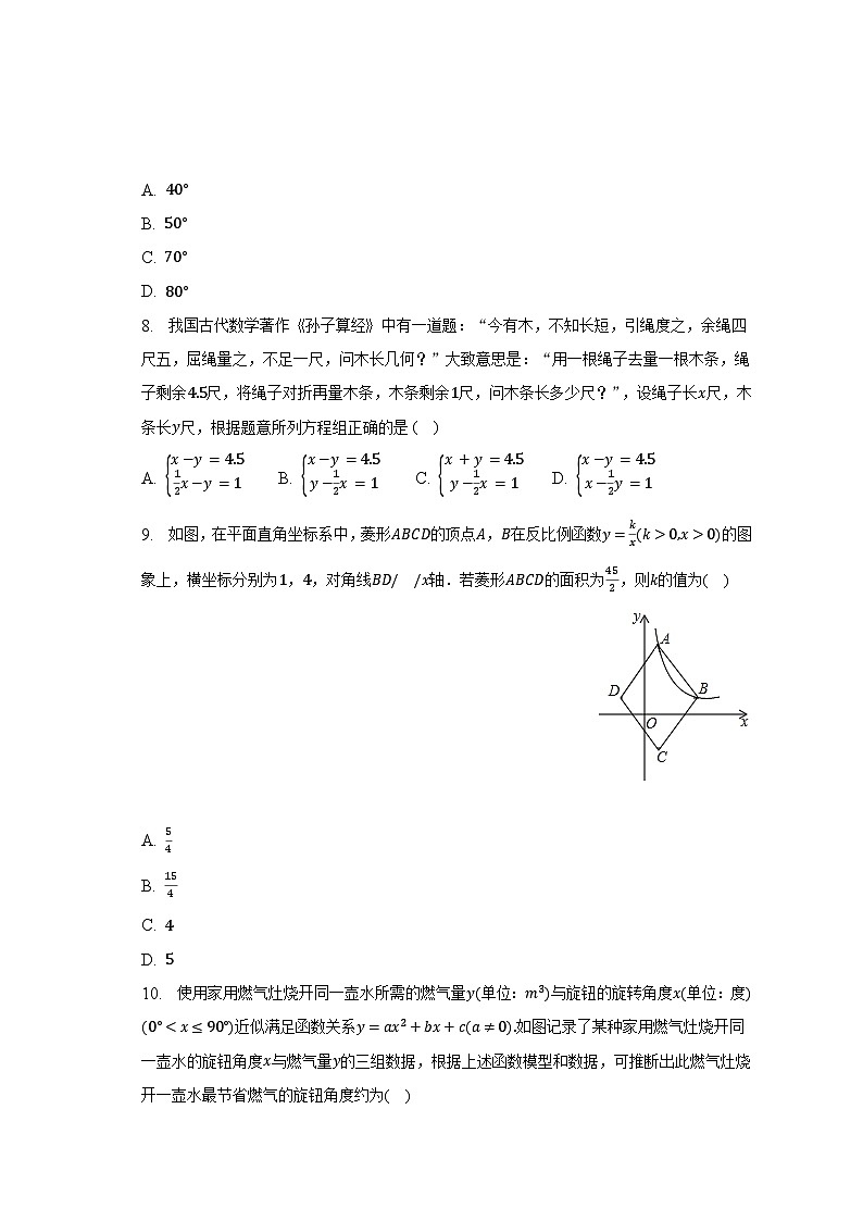 2023年湖南省株洲市天元区建宁实验中学中考数学一模试卷（含解析）02