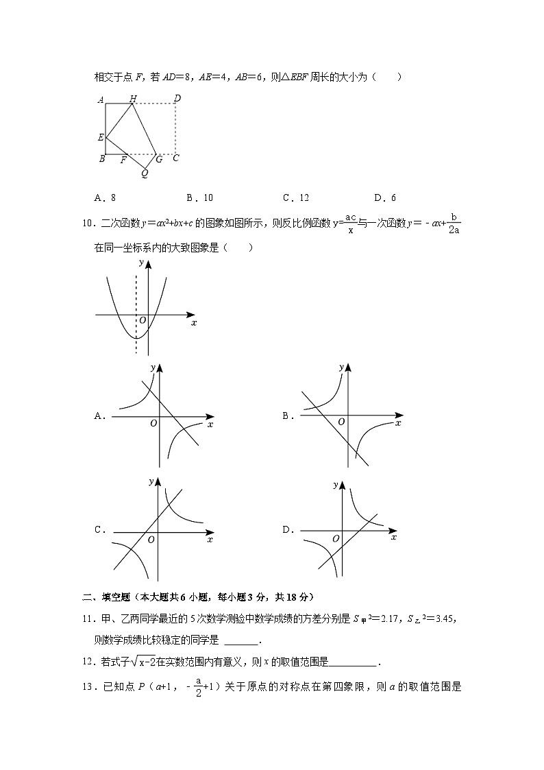 2023年辽宁省朝阳一中中考数学一模试卷（含解析）02