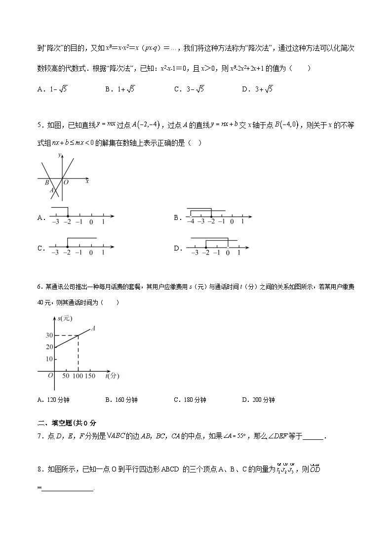 【期末分层模拟】（满分卷·沪教版，上海专用）2022-2023学年八年级数学下学期期末模拟卷（原卷版+解析版）02