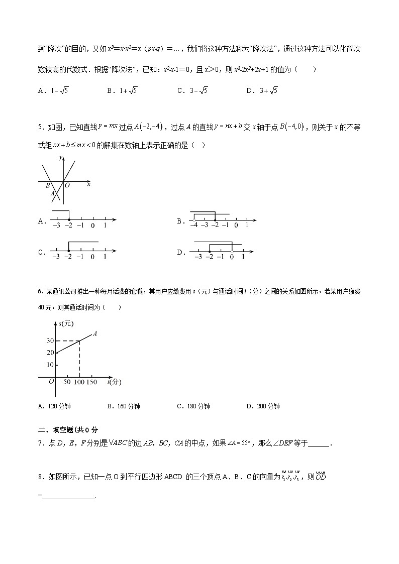 【期末分层模拟】（满分卷·沪教版，上海专用）2022-2023学年八年级数学下学期期末模拟卷（原卷版+解析版）02