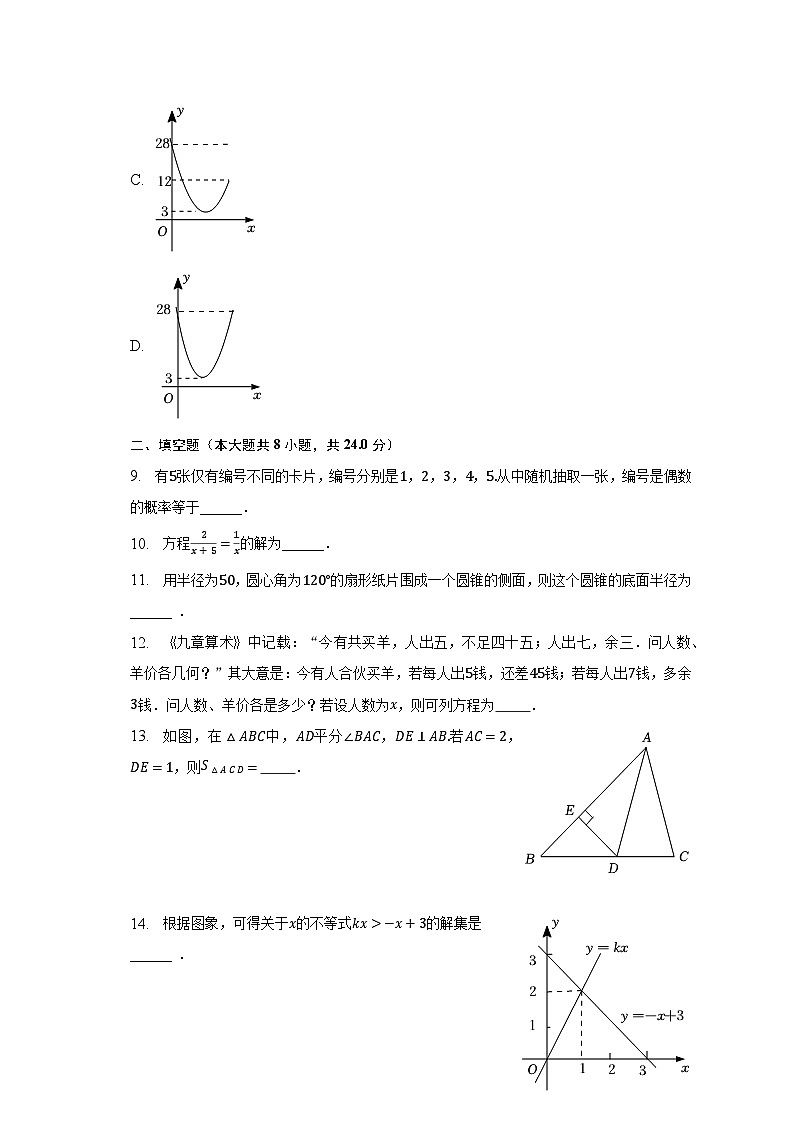 2023年江苏省苏州市姑苏区重点中学中考数学二模试卷-普通用卷03