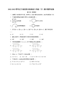 2022-2023学年辽宁省沈阳市法库县八年级（下）期中数学试卷（含解析）