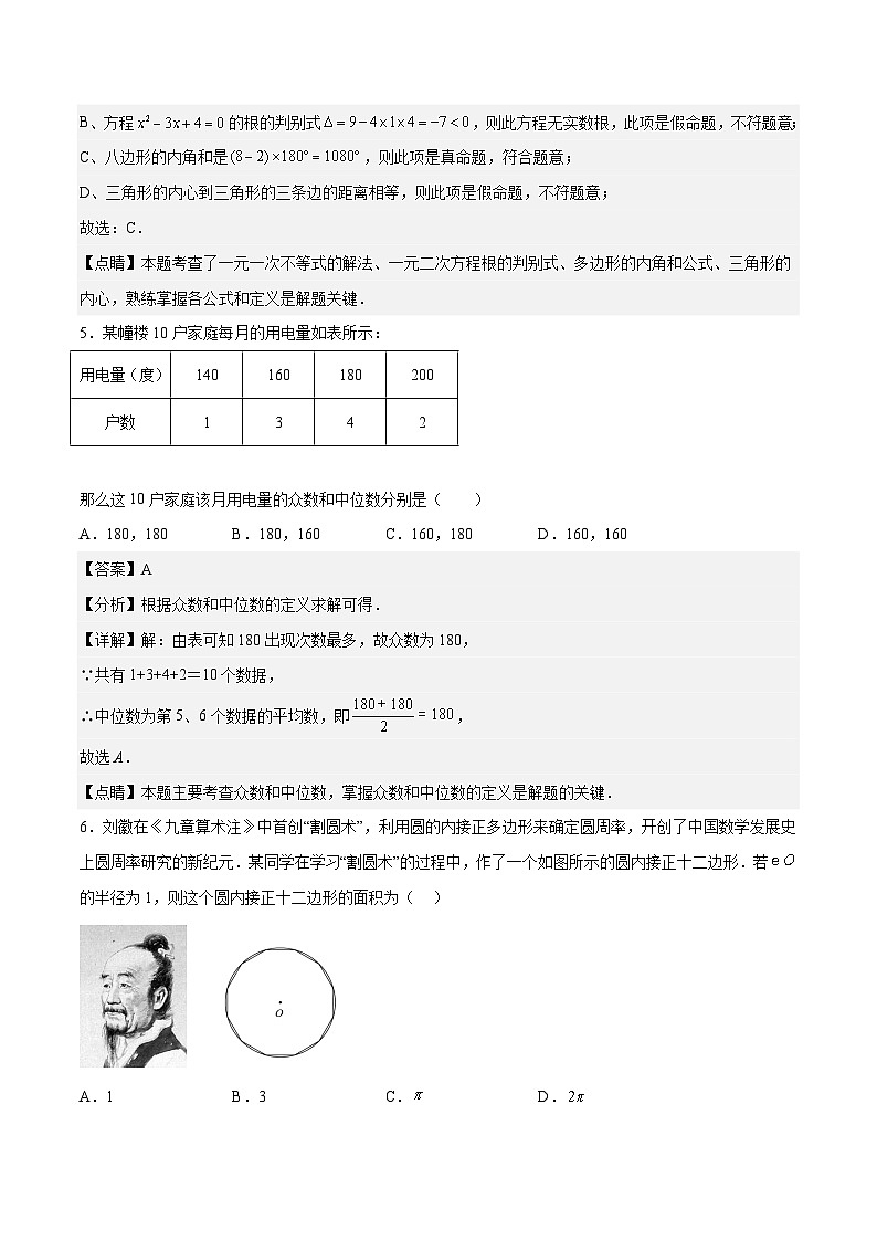 数学（上海卷）-学易金卷：中考第二次模拟考试卷03