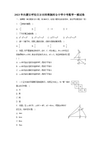 2023年内蒙古呼伦贝尔市阿荣旗阿仑中学中考数学一模试卷(含解析）