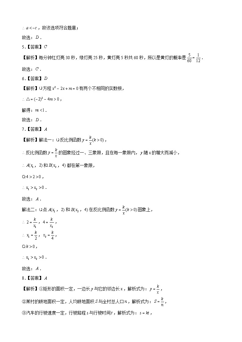 数学（北京卷）-【试题猜想】2023年中考考前最后一卷（考试版+答题卡+全解全析+参考答案）02