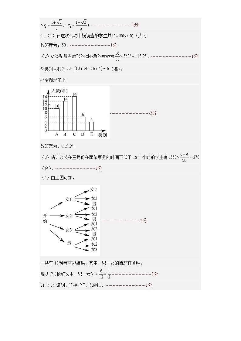 数学（黑龙江卷）-【试题猜想】2023年中考考前最后一卷（考试版+答题卡+全解全析+参考答案）02