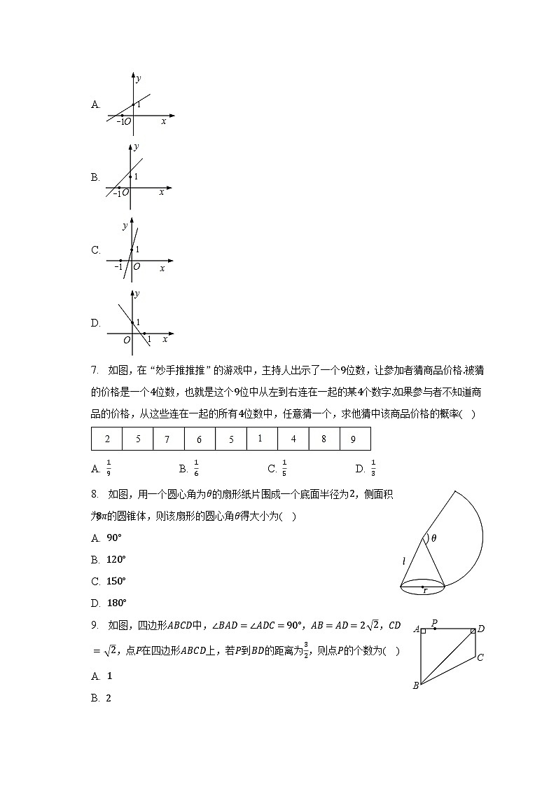 2023年安徽省合肥五十中西校教育集团中考数学二模试卷（含解析）第2页