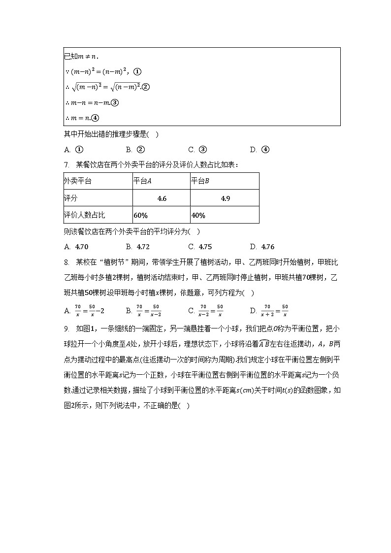 2023年河南省商丘市柘城县中考数学三模试卷（含解析）02