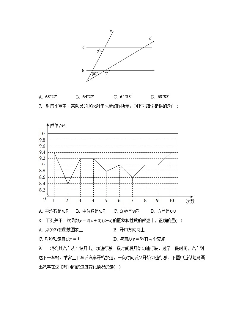 2023年山东省淄博市博山区中考数学二模试卷（含解析）第2页