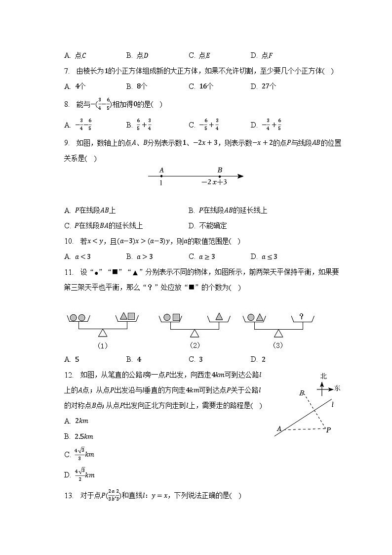 2023年河北省唐山市路南区中考数学二模试卷02