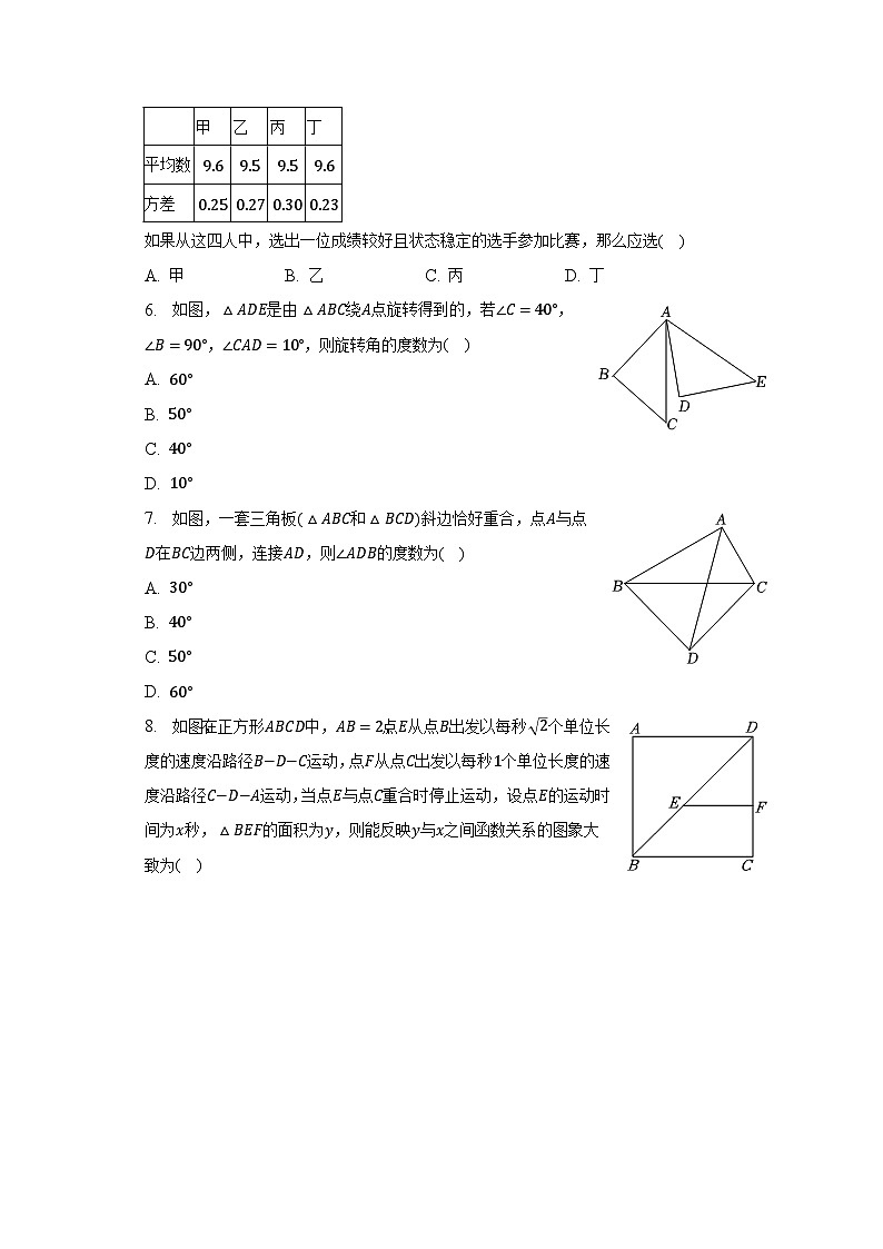 2023年辽宁省鞍山市中考数学一模试卷（含解析）02